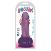 6IN SLIM STICK WITH BALLS - GRAPE ICE